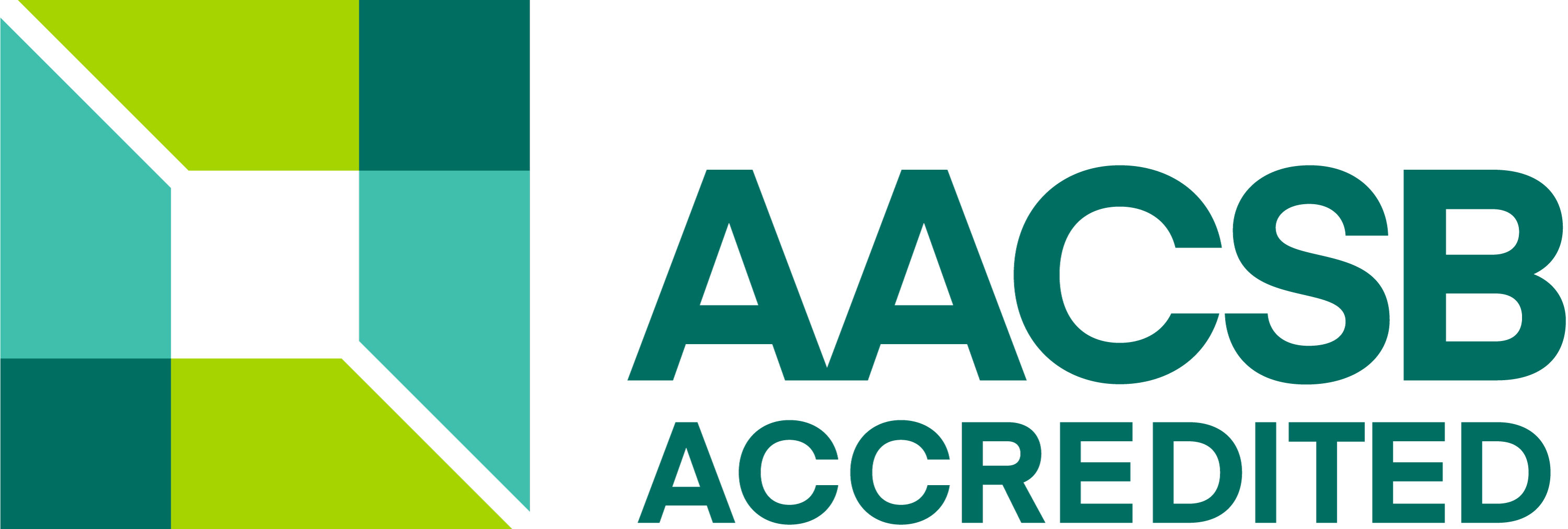 AACSB Logo Accredited Color RGB
