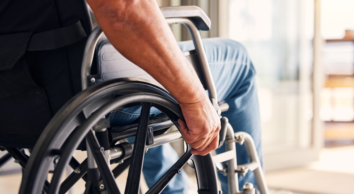 Rolstoel Dwarslaesie