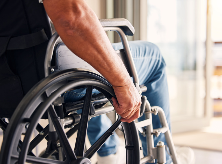 Rolstoel Dwarslaesie