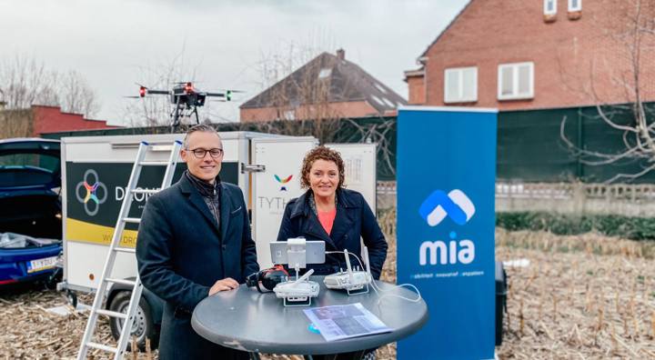 Dronevlucht Dilsen Stokkem