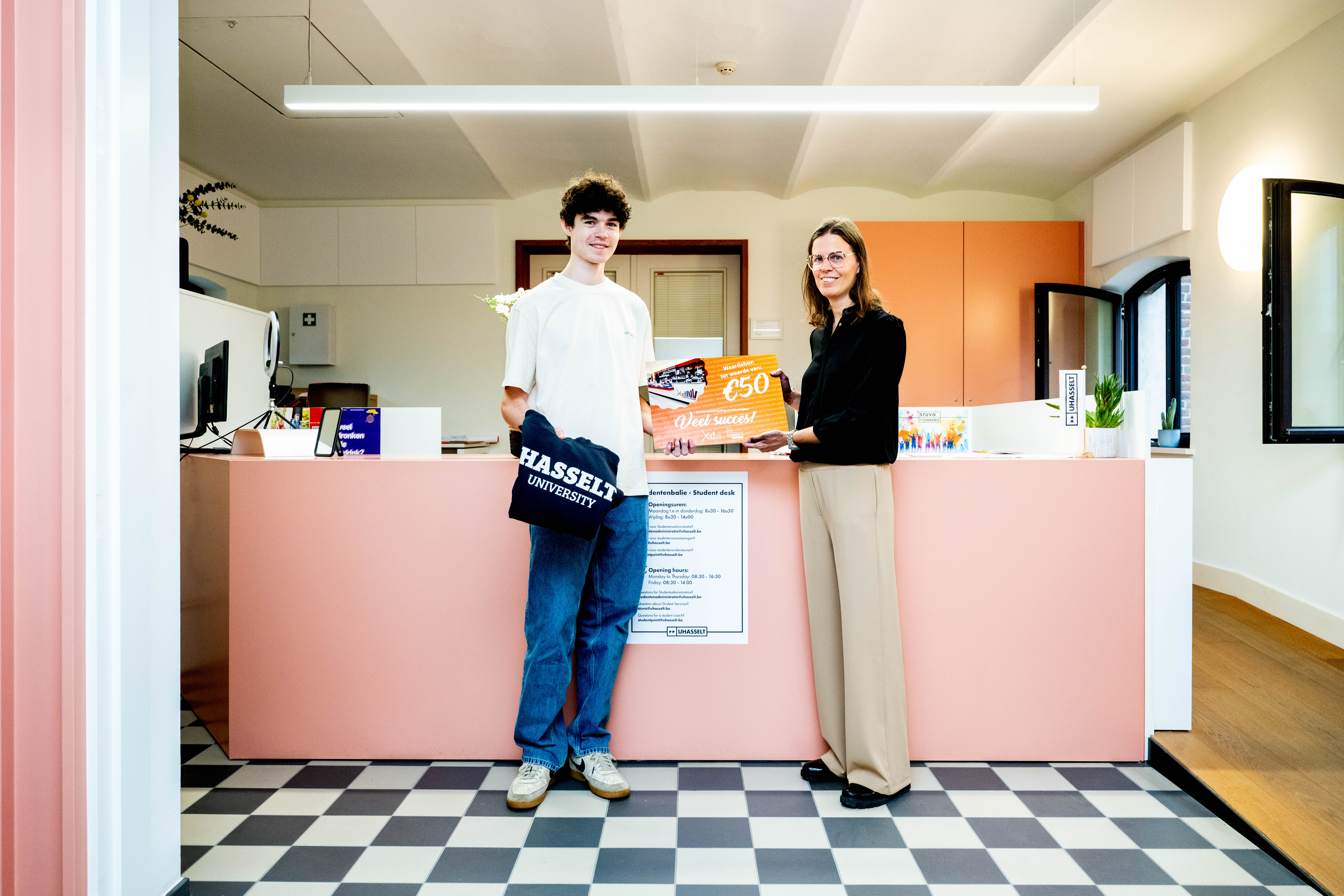 Hannes Peeters Eerste Ingeschreven Student