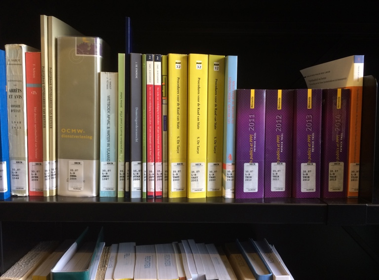 Book Collection Law Library | Classification Codes- UHasselt
