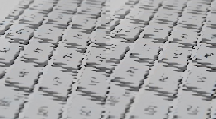 Stockfoto Toetsenbord