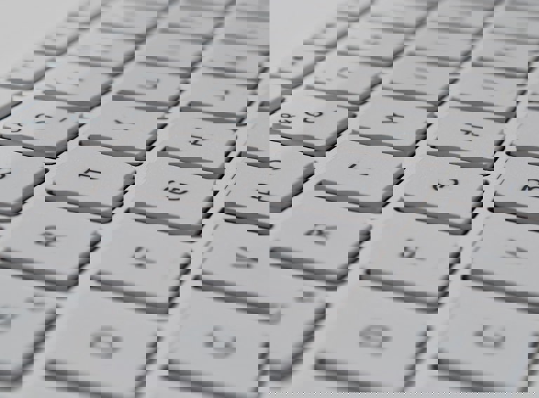 Stockfoto Toetsenbord