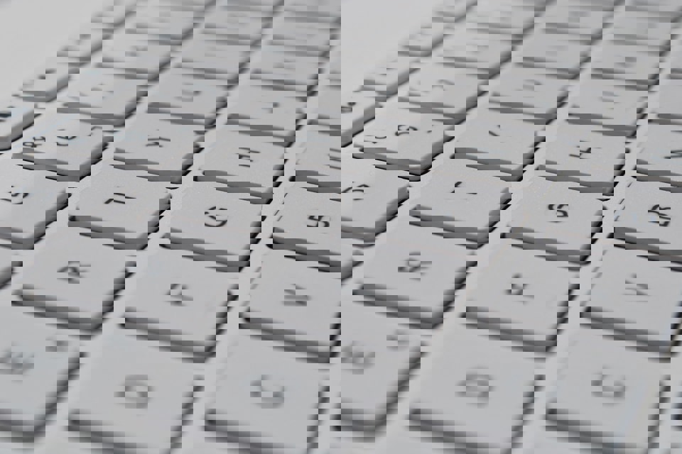 Stockfoto Toetsenbord