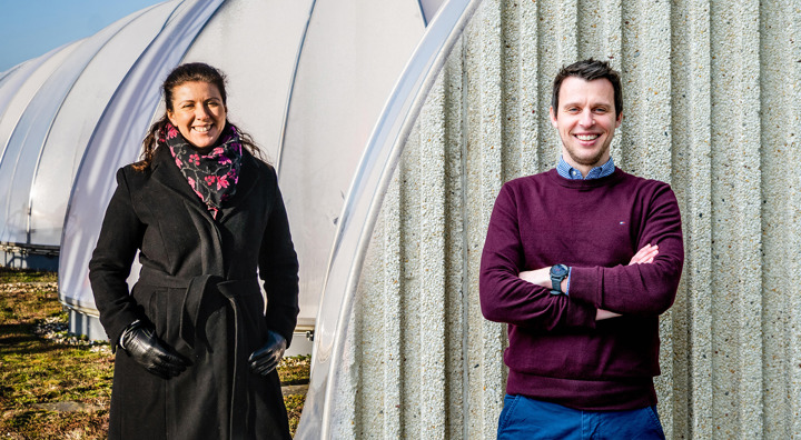 Collage Pieter & Nadia VIB Uhasselt Thomas