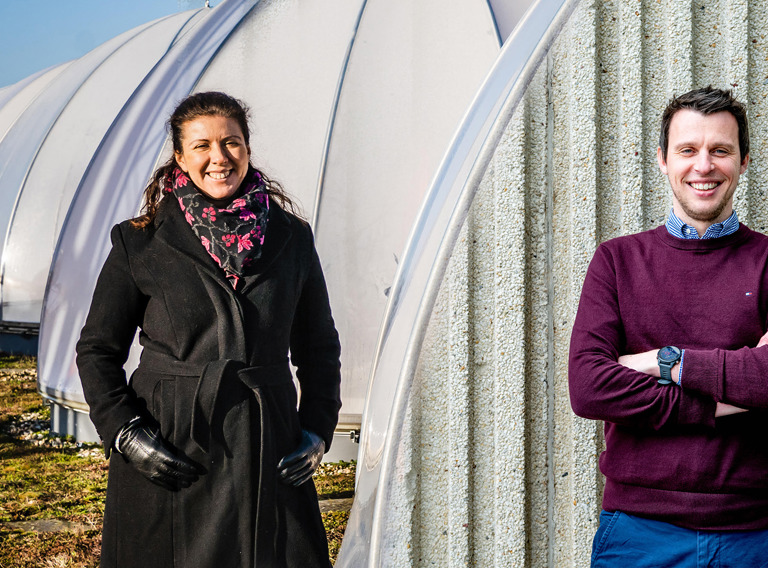 Collage Pieter & Nadia VIB Uhasselt Thomas