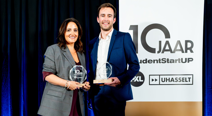 Winnaars Beste Studenten Onderneming PXL Uhasselt Studentstartup