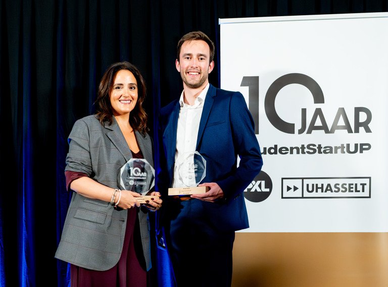 Winnaars Beste Studenten Onderneming PXL Uhasselt Studentstartup