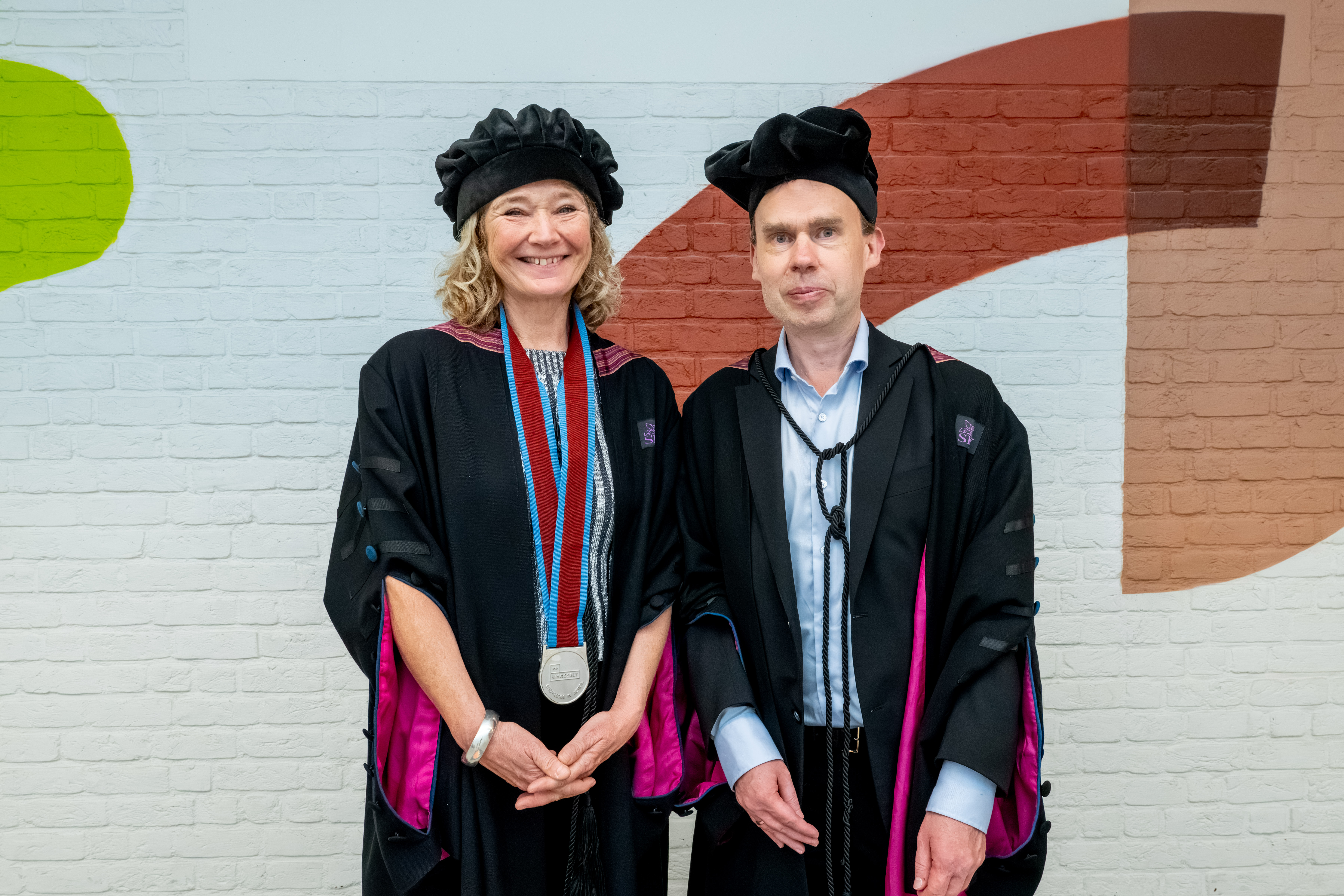 Eredoctore Lotte Brondum & Promotor Geert Wets