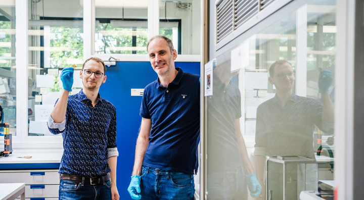 Koen Vandewal en Bernhard Siegmund