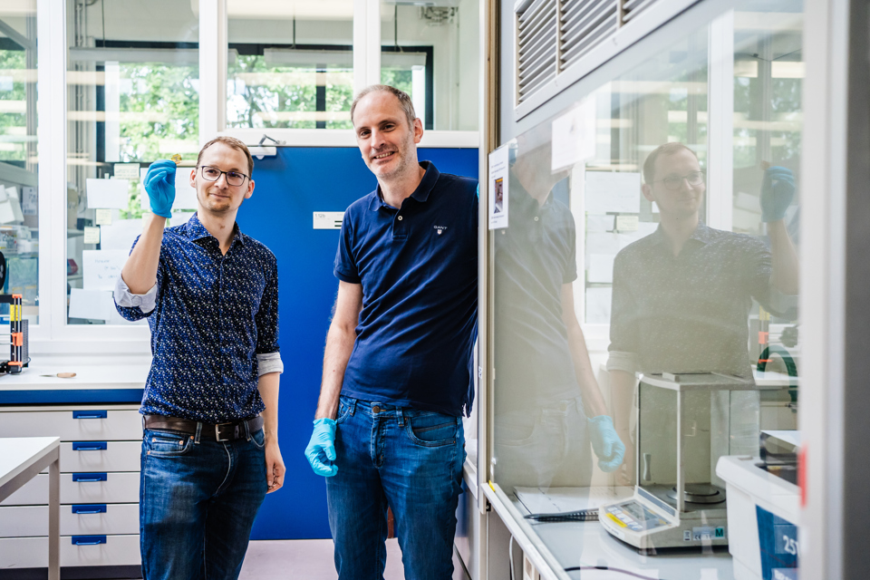 Koen Vandewal en Bernhard Siegmund