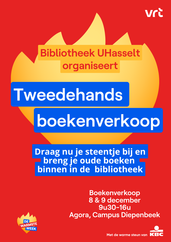 Affiche boekenverkoop