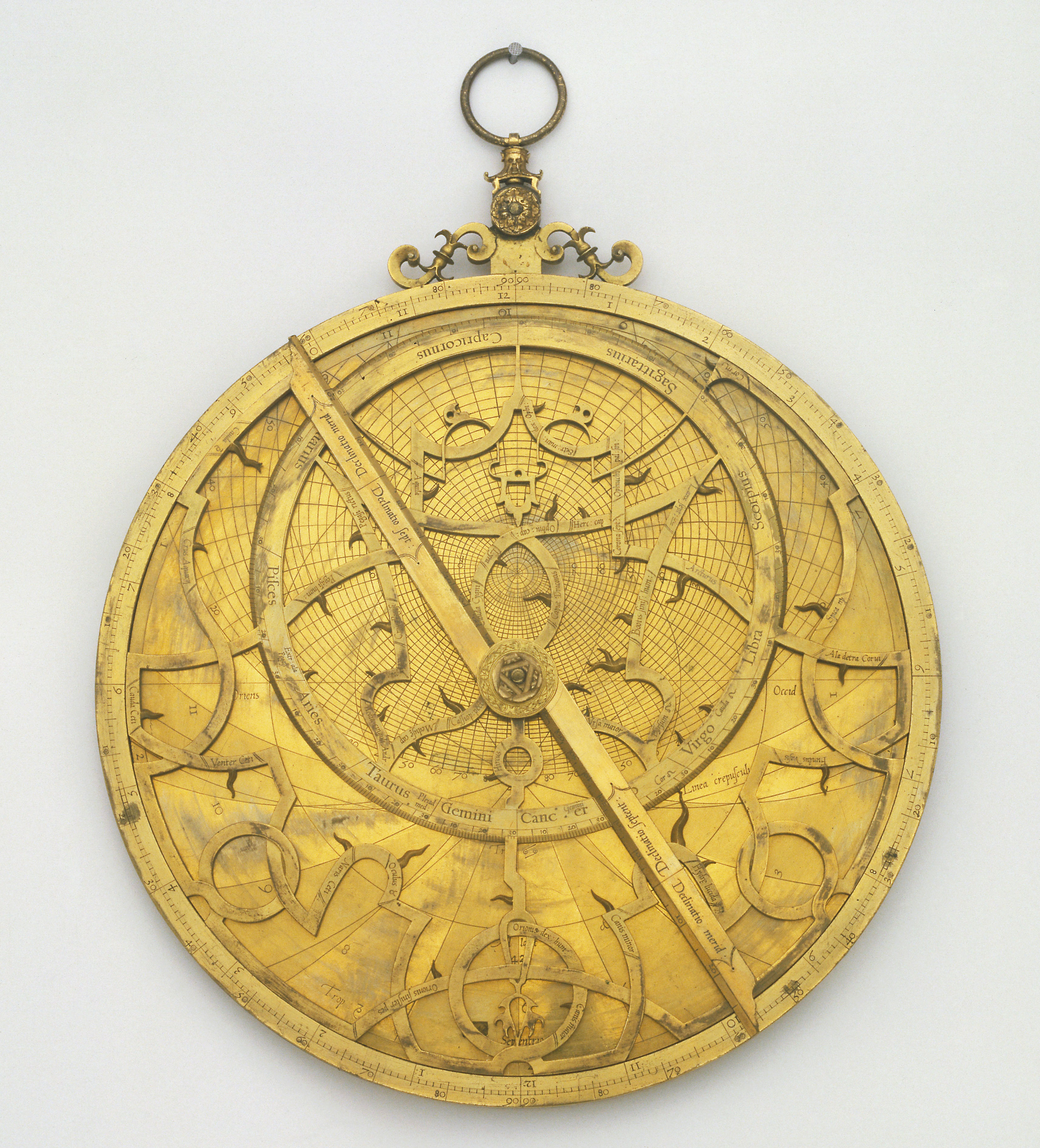 Astrolabium Toegeschreven Aan Mercator C. 1550, Museo Galileo Firenze