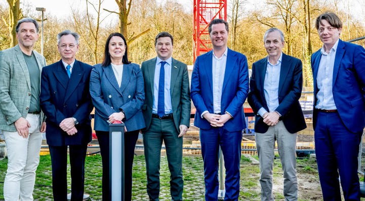 Eerstesteenlegging Biomed Vision