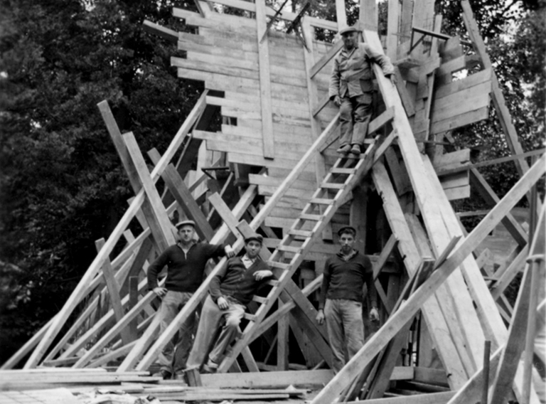 Bijschrift House Huberty, La Hulpe, Belgium (1964) © Huberty